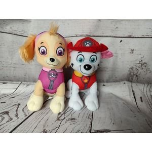 8 Inch Paw Patrol Plush Stuffed Animal Marshall & Skye